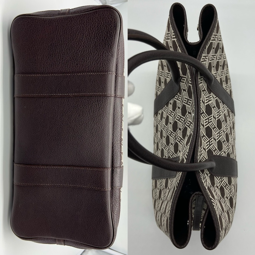 Authentic Hermès canvas/ brown leather Garden party 36 - Picture 17 of 17